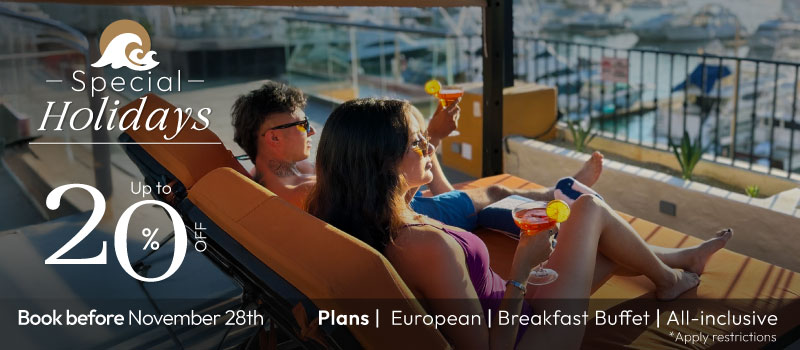 Special Holidays at Tesoro at Tesoro Los Cabos traveling from November 01st, 2025 to January 04th, 2026