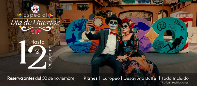 Día De Muertos en Tesoro en Tesoro Los Cabos viajando del 01/Octubre/2025 al 31/Mayo/2026