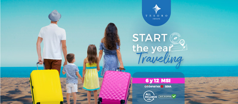 Start The Year Traveling  at Tesoro at Tesoro Ixtapa traveling from January 07th, 2023 to January 31st, 2023