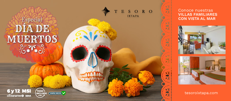 Especial Día De Muertos  en Tesoro en Tesoro Ixtapa viajando del 30/Septiembre/2023 al 31/Octubre/2024
