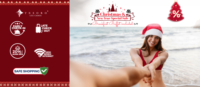 Christmas And New Year Eve Special  at Tesoro at Tesoro Los Cabos traveling from December 15th, 2023 to March 31st, 2024