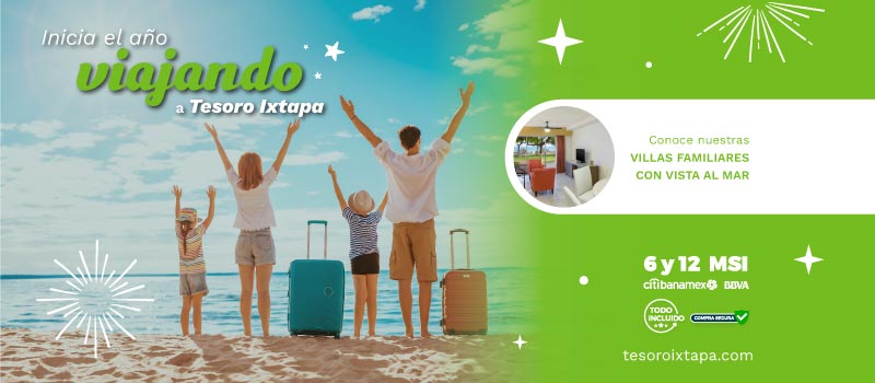 Inicia El Año Viajando A Tesoro Ixtapa en Tesoro en Tesoro Ixtapa viajando del 22/Diciembre/2023 al 06/Enero/2025