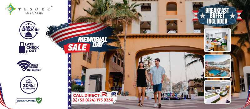 Memorial Day Offer at Tesoro at Tesoro Los Cabos traveling from May 21st, 2024 to October 31st, 2024