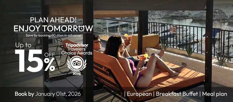 Early Booking Bonus Discount 60 days