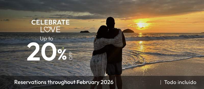 Celebrate Love at Tesoro at Tesoro Ixtapa traveling from February 01st, 2026 to February 28th, 2026