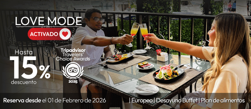 Love Mode ON en Tesoro en Tesoro Los Cabos viajando del 01/Febrero/2026 al 31/Mayo/2026