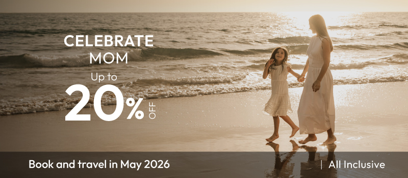 Celebrate Mom at Tesoro at Tesoro Ixtapa traveling from May 01st, 2026 to May 31st, 2026