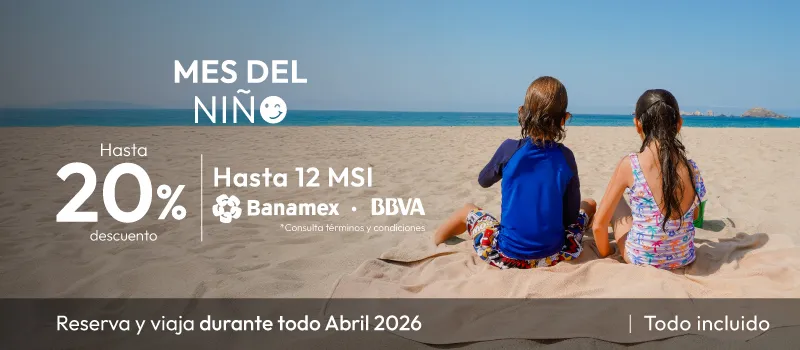 Mes del niño en Tesoro Ixtapa