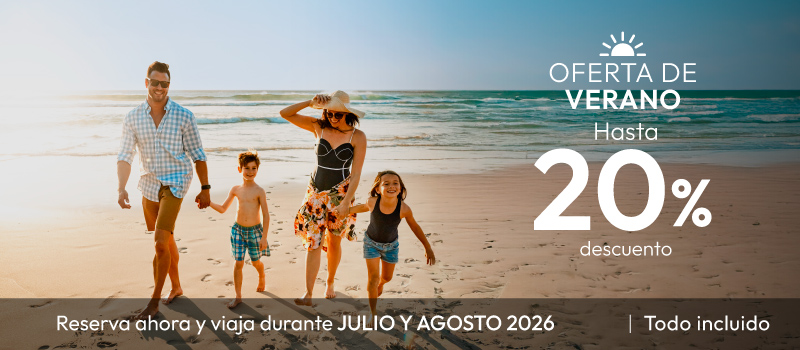 Oferta De Verano en Tesoro en Tesoro Ixtapa viajando del 01/Julio/2026 al 31/Agosto/2026