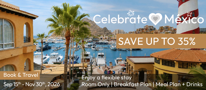 Celebrate Mexico at Tesoro at Tesoro Los Cabos traveling from September 01st, 2026 to December 15th, 2026