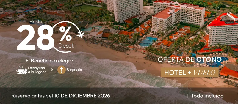 Oferta de Otoño (Hotel + vuelo)