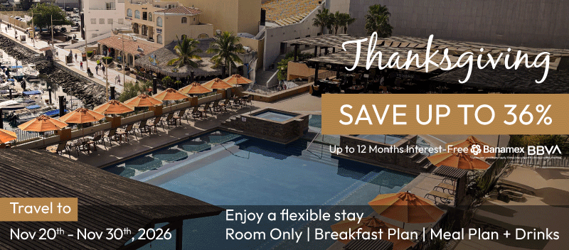 Thanksgiving Sale at Tesoro at Tesoro Los Cabos traveling from November 20th, 2026 to November 30th, 2026