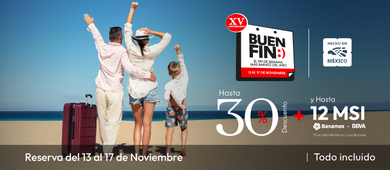 Special Deal 30% Off at Tesoro at Tesoro Ixtapa traveling from November 13th, 2025 to October 31st, 2026